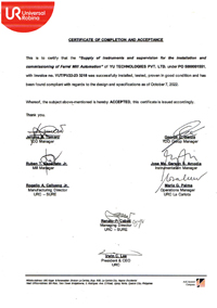 certficate